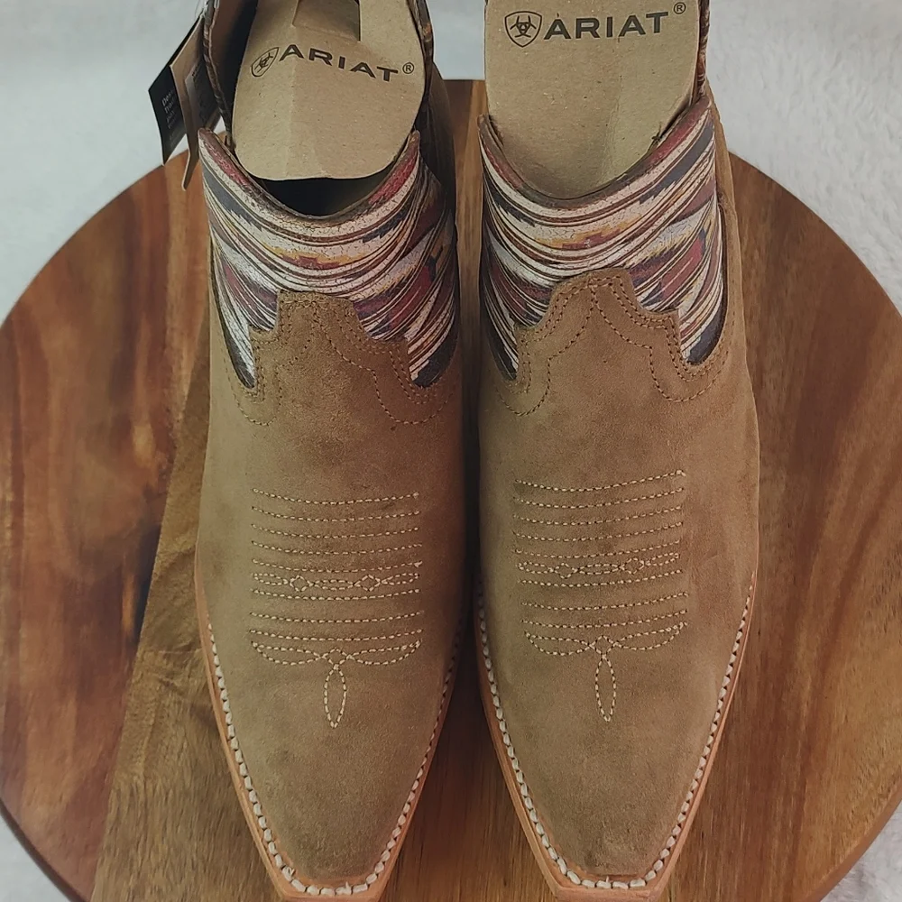 Ariat Hazel‎ Chimayo Santa Fe Booties New Boots Cowgirl